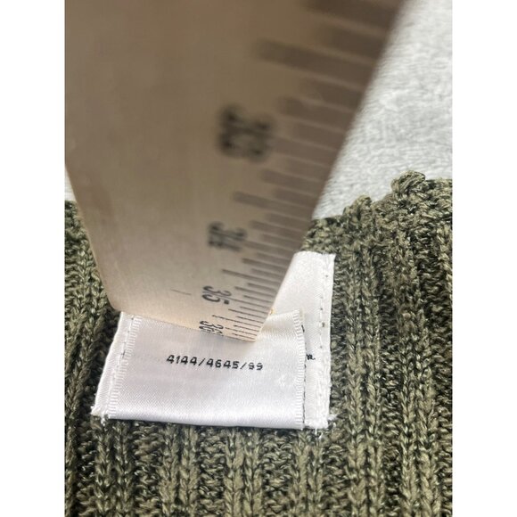 Bentley Womens Medium Olive Green Knit Cardigan - Silk & Rayon Blend Boho Fairy - Picture 10 of 11